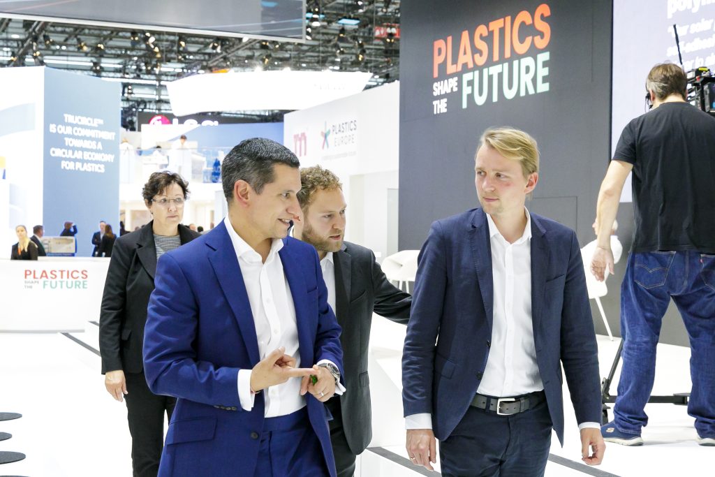 Jan Gesenhus,auf der K-Messe, MdB
© Plastics Europe