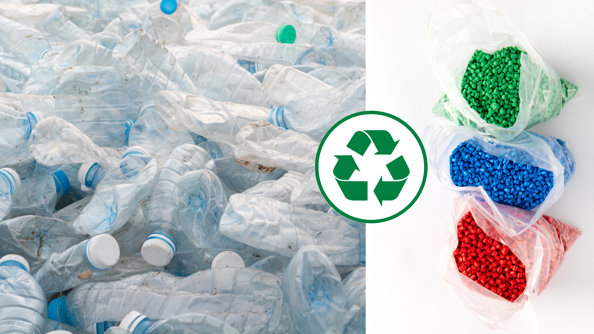 Beim mechanischen Recycling werden möglichst saubere und sortenreine Kunststoffe gesammelt, sortiert und zu Granulat weiterverarbeitet.