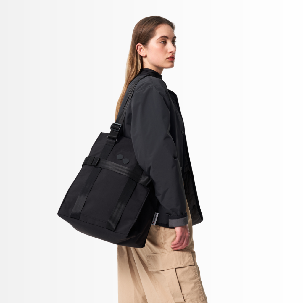 Diese Fahrradtasche hat einen reduzierten CO₂-Fußabdruck, dank BASF's Ultramid® Ccycled®, einem massenbilanzierten Polyamid.